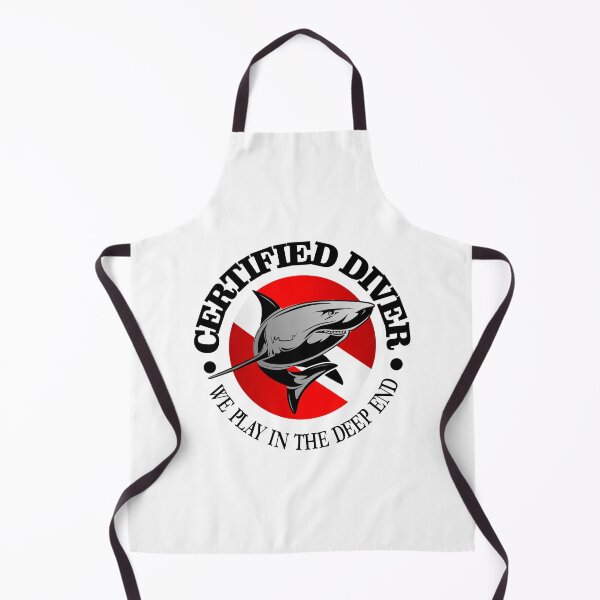 Item preview, Certified Diver (rd shark) designed and sold by curranmorgan.