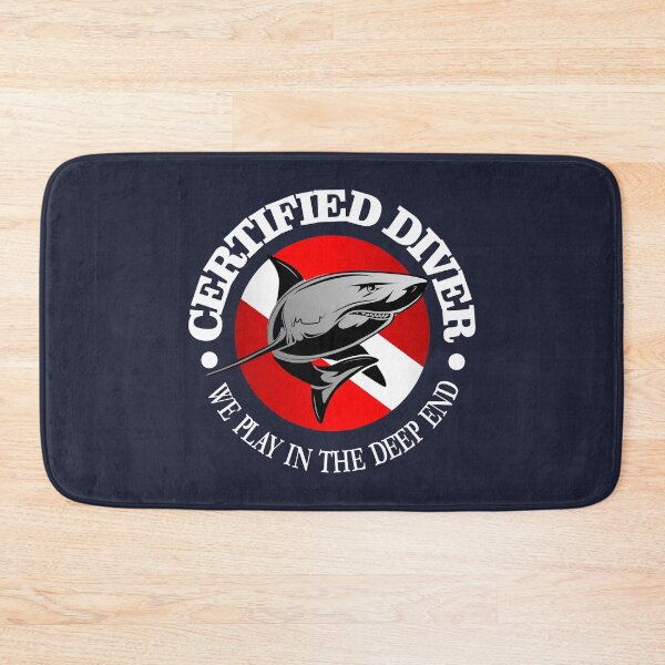 Item preview, Certified Diver (rd shark) designed and sold by curranmorgan.
