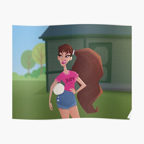 "Sleepaway Camp Judy" Poster for Sale by RikDrawsThings Redbubble