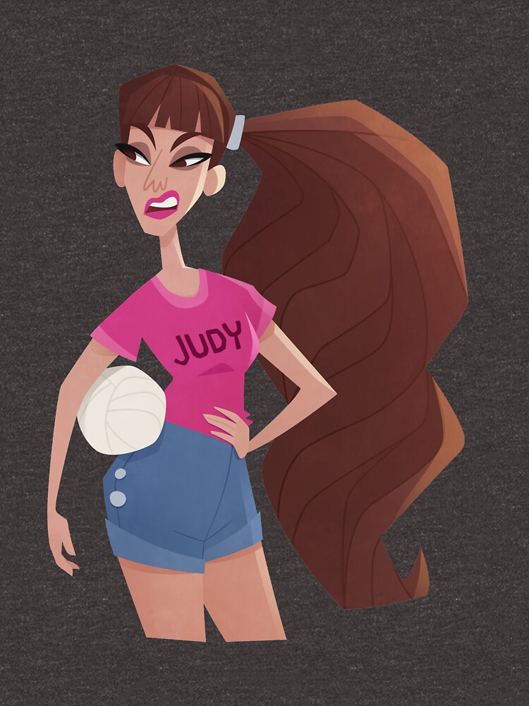 "Sleepaway Camp Judy" Pullover Sweatshirt by RikDrawsThings Redbubble