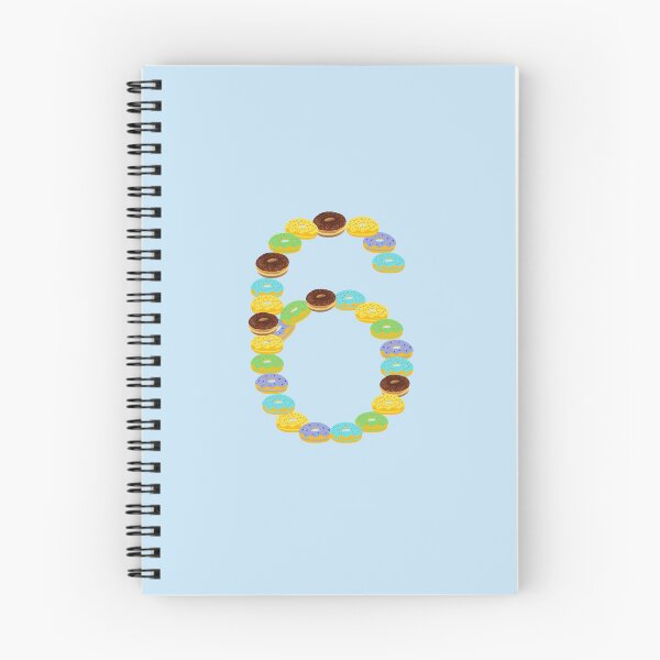 Item preview, COLORFUL DONUT NUMBER 6 designed and sold by LiveAndGlow.