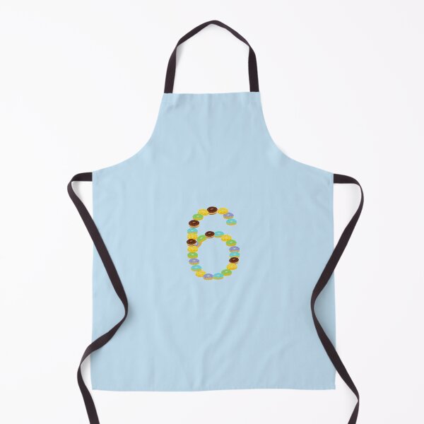Item preview, COLORFUL DONUT NUMBER 6 designed and sold by LiveAndGlow.