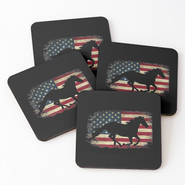Item preview, Horse American Flag USA Patriotic Animal Funny Horses Lover designed and sold by MarkHudson78.