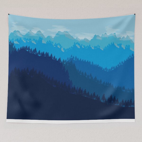 Item preview, Blue mountains designed and sold by SAS4rt.