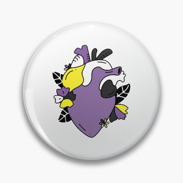 Item preview, Non-Binary Heart designed and sold by brenda-lee.