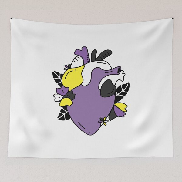 Item preview, Non-Binary Heart designed and sold by brenda-lee.
