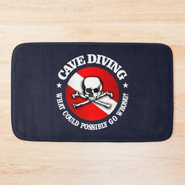Item preview, Cave Diver (rd) designed and sold by curranmorgan.