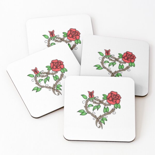 Item preview, heart rose vine  designed and sold by lizz5143.