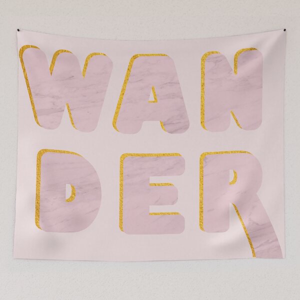 Item preview, Pink Marble Wander designed and sold by cafenaturepix.