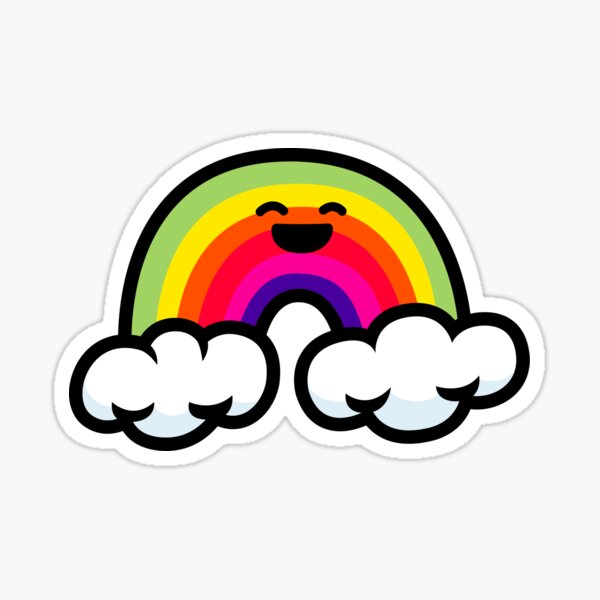 Joyous Rainbow Sticker