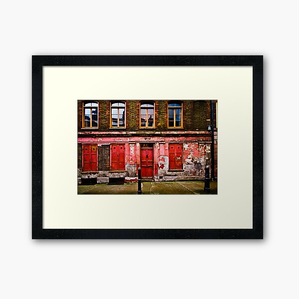 Hanbury Street, London Framed Art Print