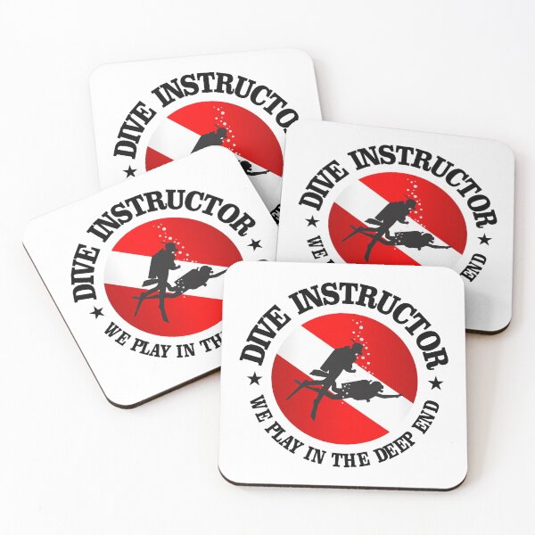 Item preview, Dive Instructor (rd) designed and sold by curranmorgan.