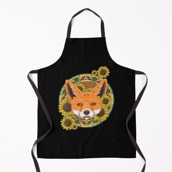 Item preview, Fox Pineapple Sunflower Funny Animal Fruit Flower Cute Foxes Lover designed and sold by MagicJohnson22.