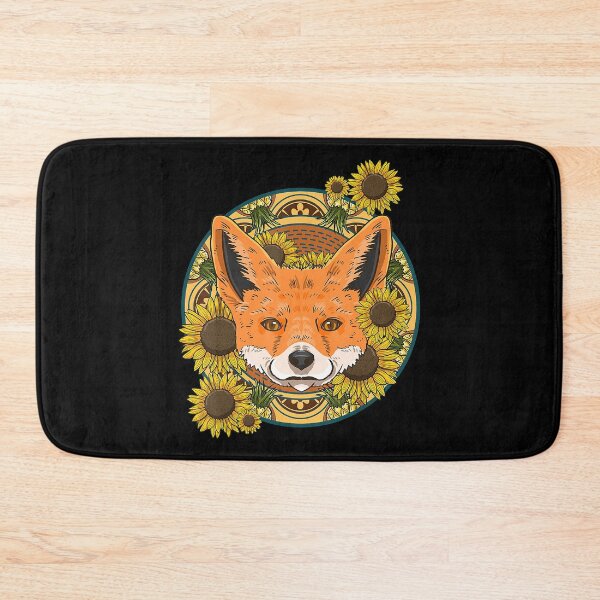 Item preview, Fox Pineapple Sunflower Funny Animal Fruit Flower Cute Foxes Lover  designed and sold by MagicJohnson22.
