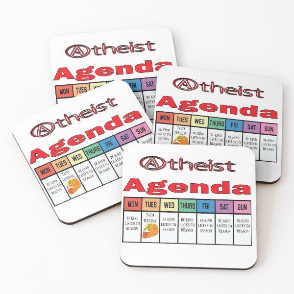 Item preview, The Atheist Agenda - Taco Tuesday designed and sold by Wildjourne.