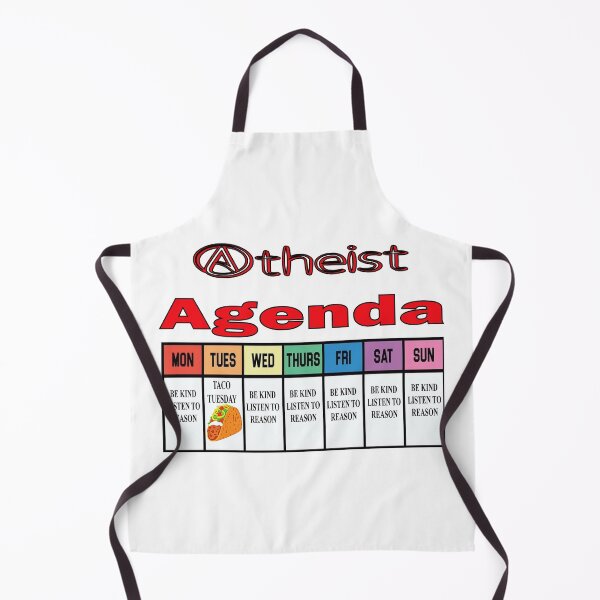 Item preview, The Atheist Agenda - Taco Tuesday designed and sold by Wildjourne.