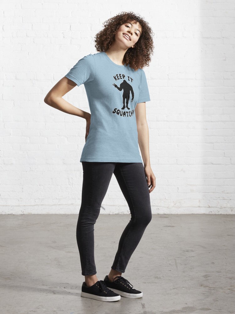 Alternate view of Keep it Squatchy Essential T-Shirt