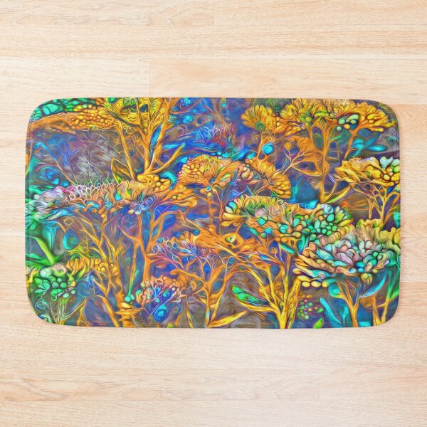 Item preview, Fantasy floral abstract digital painting... designed and sold by blackhalt.