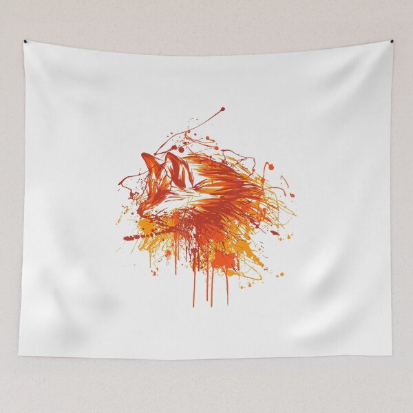 Item preview, Fox Art, Beautiful Fox, Fox Painting designed and sold by MagicJohnson22.