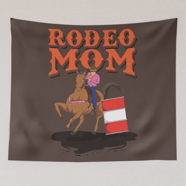 Item preview, Rodeo Mom | Barrel Racing Lover designed and sold by Dancing Dolphin Crafts.