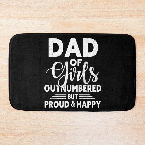 Item preview, Dad of girls OutNumbered Funny Fathers Gifts designed and sold by Simeon	 Dorelus.