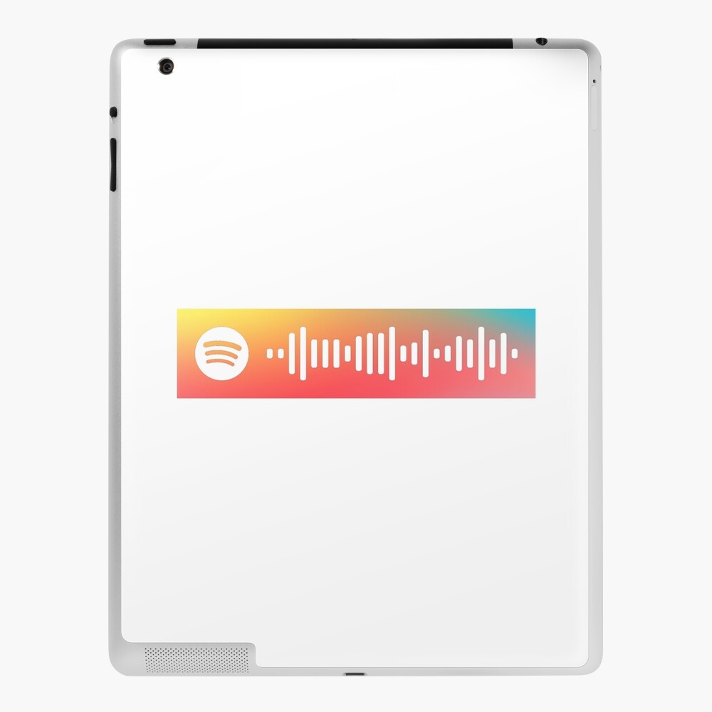 Friends I Will Be There For You Theme Music Spotify Scan Code Ipad Case Skin By Wandersapparel Redbubble