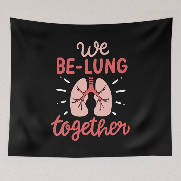 Item preview, We Be-Lung Together - Respiratory Therapist Gift designed and sold by Sandra78.