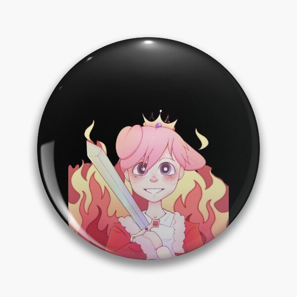 Item preview, Technoblade Cute Fire King designed and sold by Lunchy Boi.