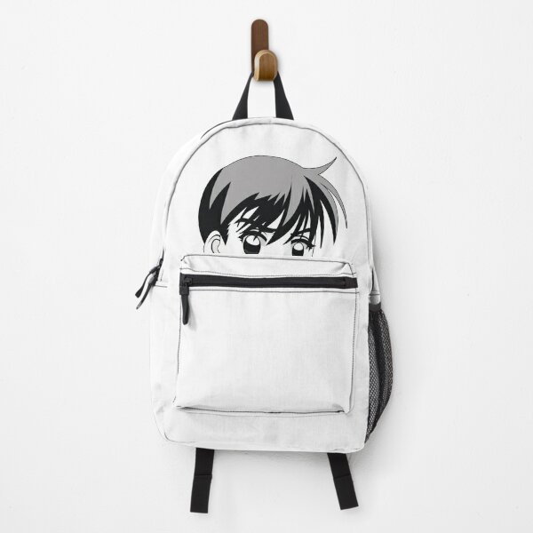 anime boy with backpack