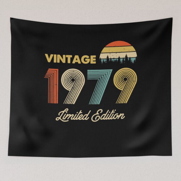 Item preview, Made in 1979 Vintage 1979 Birthday designed and sold by Jose Art Studio.