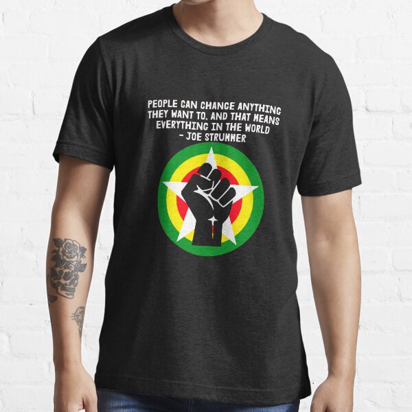 BLM - Joe Strummer Quote for dark colors Essential T-Shirt