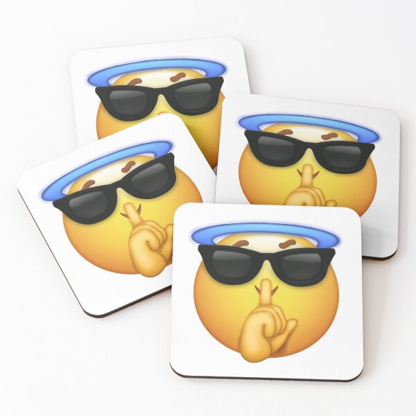 Item preview, Secret Spy Angel Emoji designed and sold by Ed-donkulous.