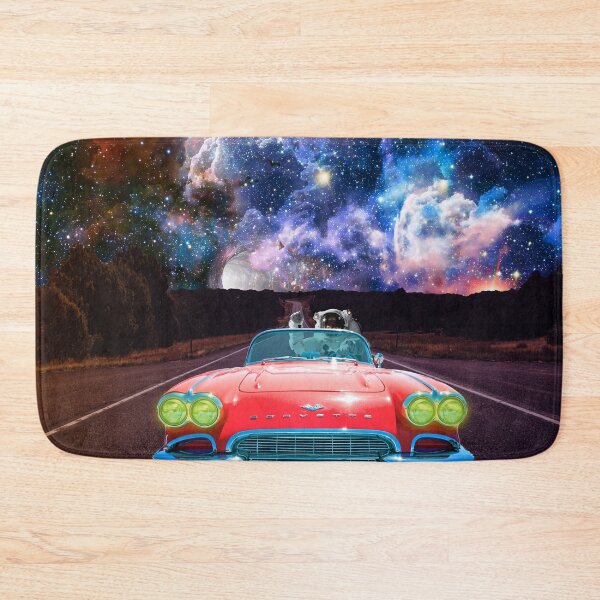 Item preview, Astronaut in Red Corvette Convertible Returning from Outer Space designed and sold by Laser Brain, Ink..
