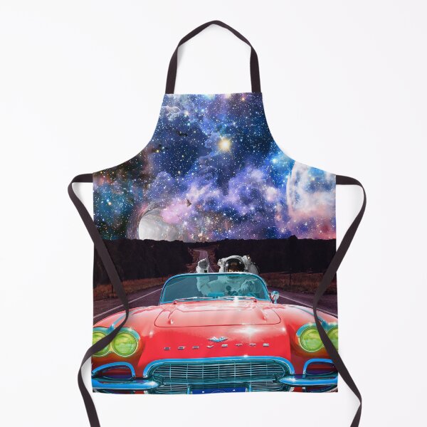 Item preview, Astronaut in Red Corvette Convertible Returning from Outer Space designed and sold by Laser Brain, Ink..