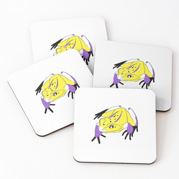 Item preview, Non-Binary Pride Flag Frog / Toad designed and sold by only-two.