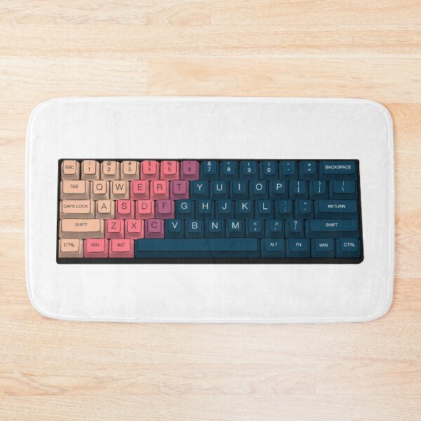 Item preview, Mechanical Keyboard - SA Vilebloom designed and sold by froggo tees.