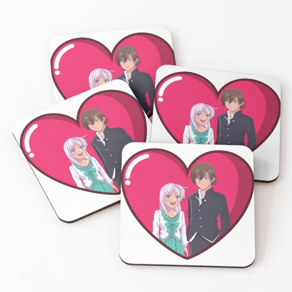 Item preview, Cute Anime Couple designed and sold by LakesCollective.