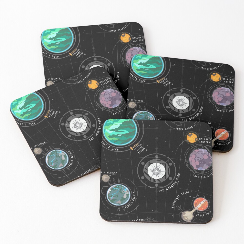 Item preview, Coasters (Set of 4) designed and sold by BitRadical.