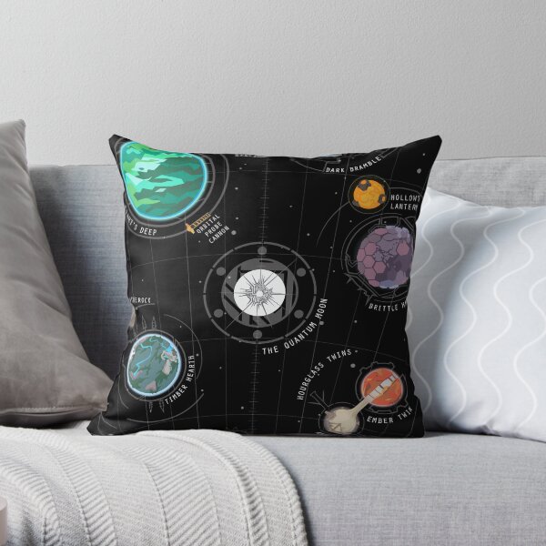 Outer Wilds System Throw Pillow
