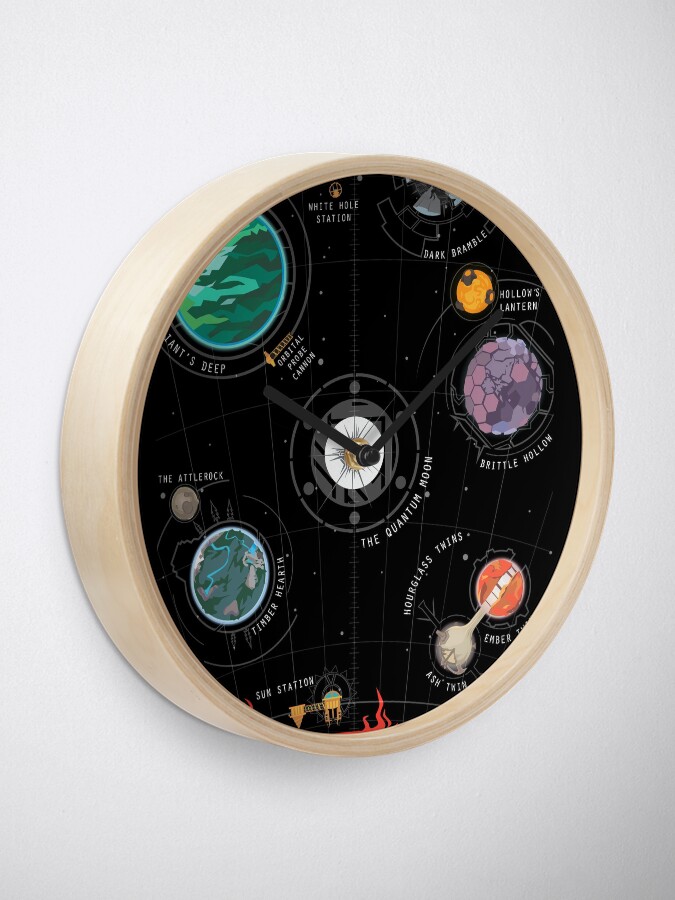 Outer Wilds System Clock for Sale by BitRadical