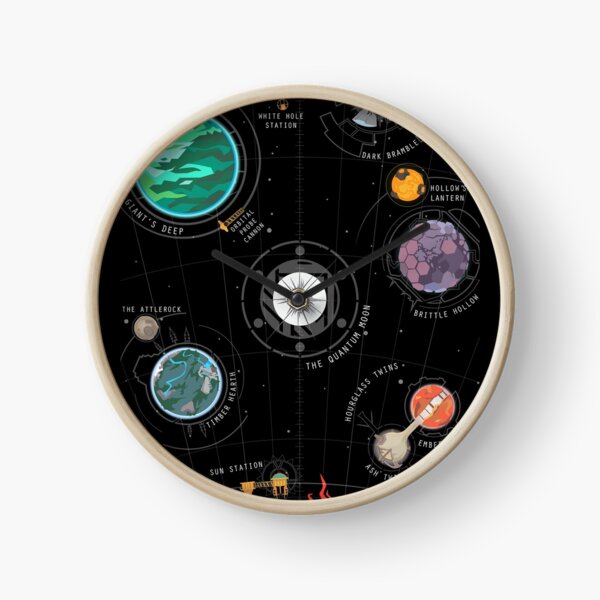 Outer Wilds System Clock for Sale by BitRadical