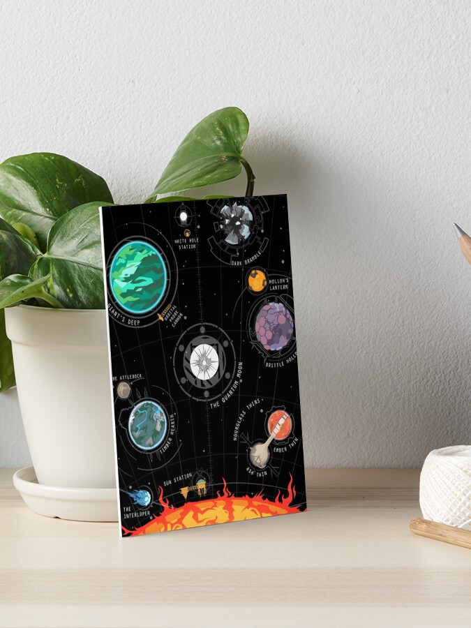 Outer Wilds System Clock for Sale by BitRadical