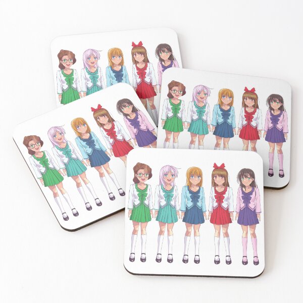 Item preview, Cute Anime Girls designed and sold by LakesCollective.