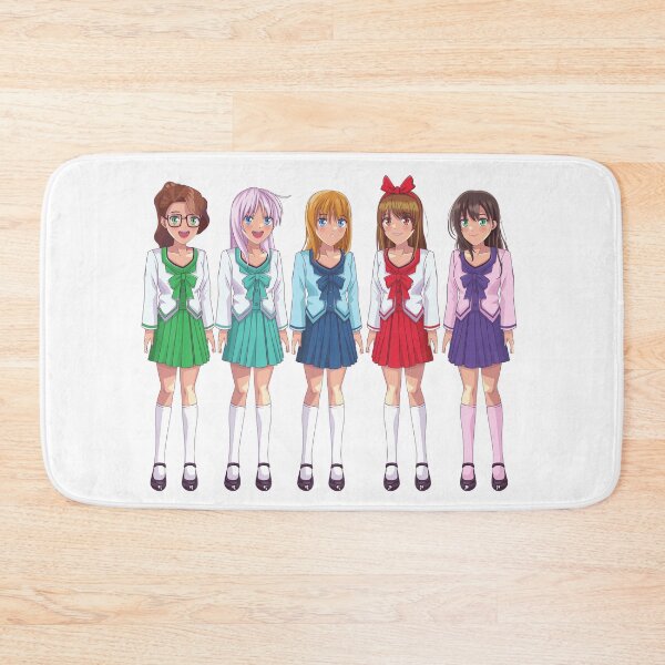 Item preview, Cute Anime Girls designed and sold by LakesCollective.