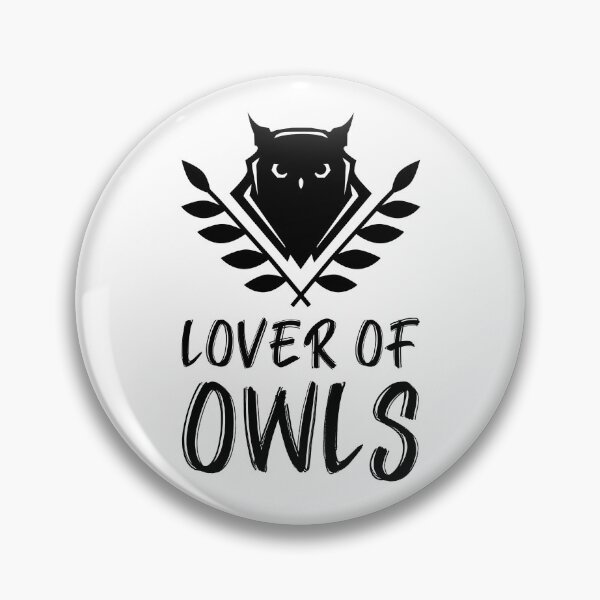 Item preview, Lover of owls black owl and leaves designed and sold by javes93.