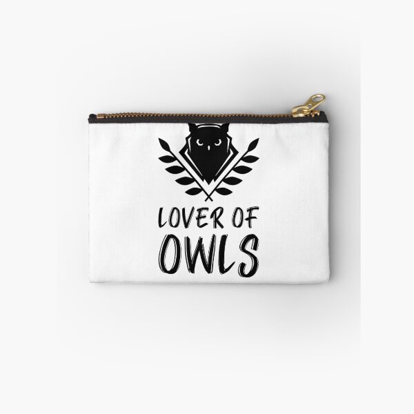 Item preview, Lover of owls black owl and leaves designed and sold by javes93.