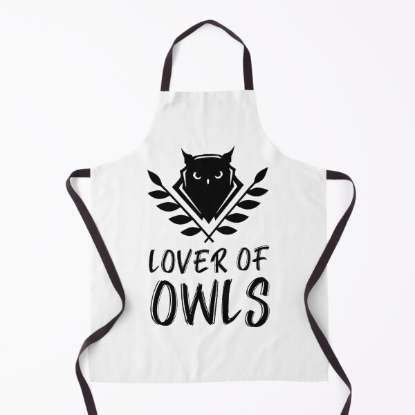 Item preview, Lover of owls black owl and leaves designed and sold by javes93.