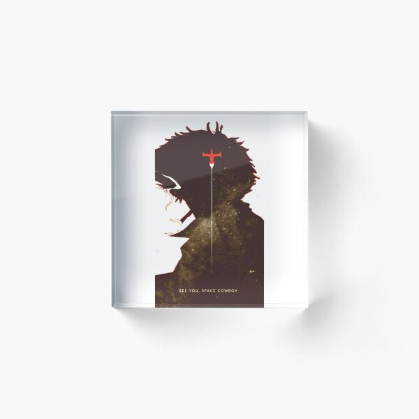 see you space cowboy Acrylic Block