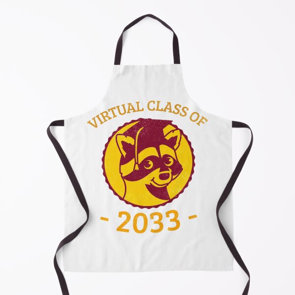 Item preview, Virtual class of 2033 graduating cute raccoon designed and sold by GoodyLeo.