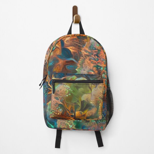 Item preview, Abstraction of colorful underwater tropical coral reef designed and sold by blackhalt.